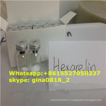 Hexaréline de Hexapeptide de Ghrp Hexarelin (2mg) pour le bodybuilding